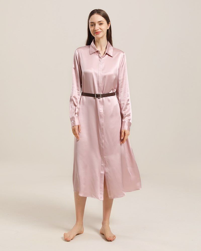 22 Momme Silk Outwear Dress