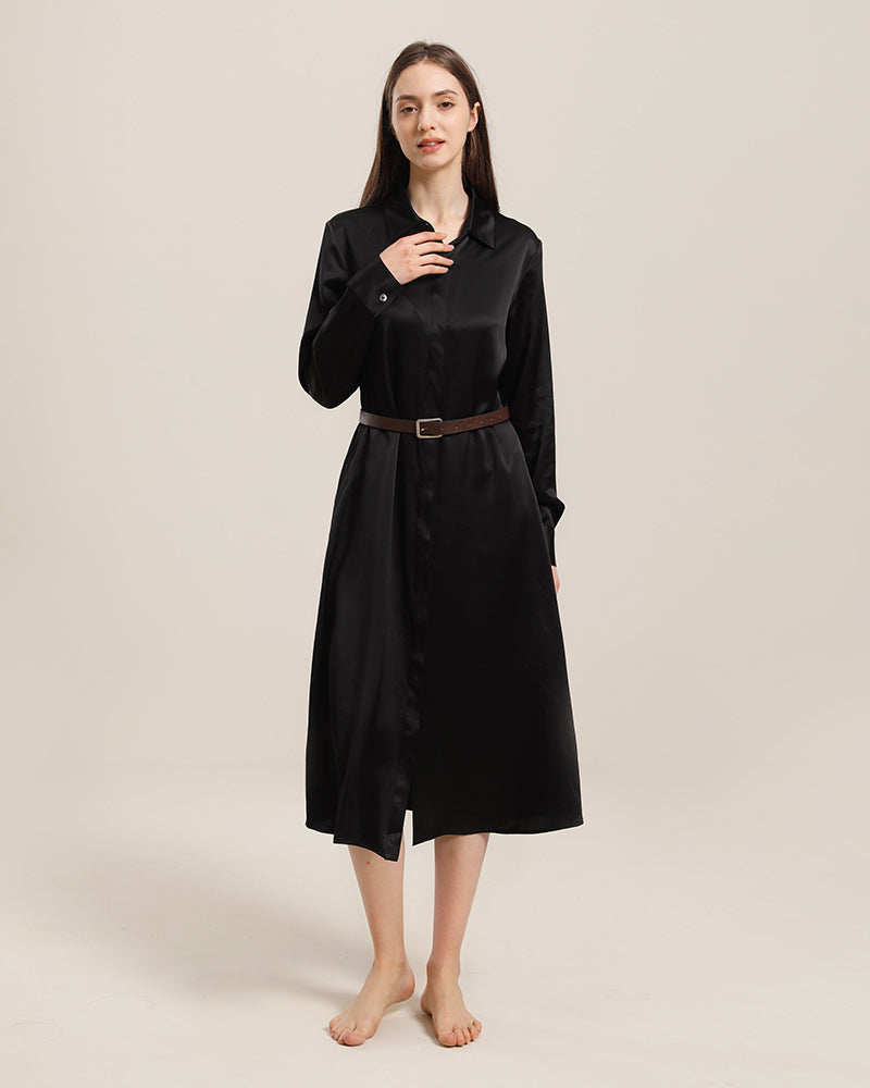 22 Momme Silk Outwear Dress